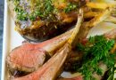 RACK OF LAMB WITH GARLIC