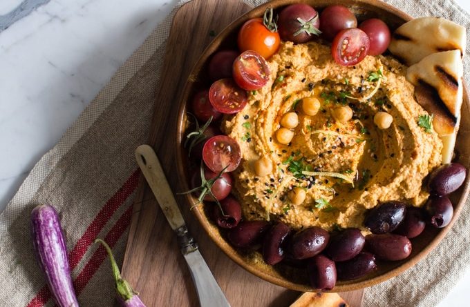 Smoked Eggplant Hummus Recipe